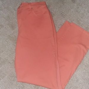 Gloria Vanderbilt orange jeans